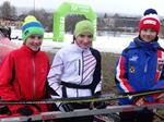 Veronika, Antonia und Andi bei der Biathlon ÖM